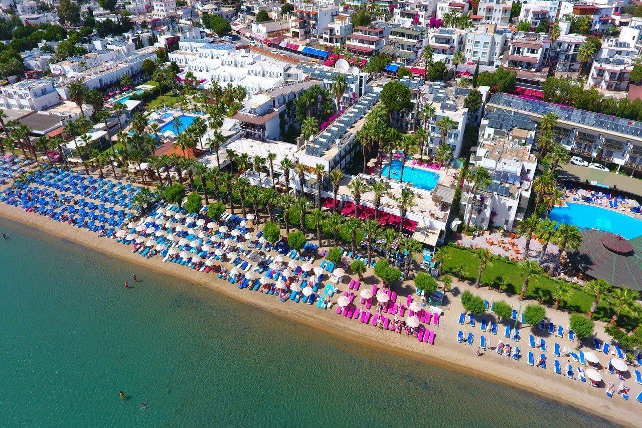 Sami Beach Hotel Гумбет Экстерьер фото